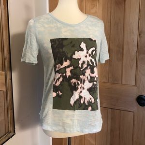 Mint Lole Burnout T